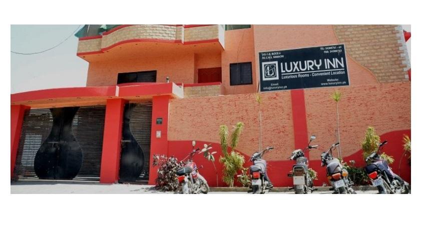 Luxury Inn Karachi Exterior foto
